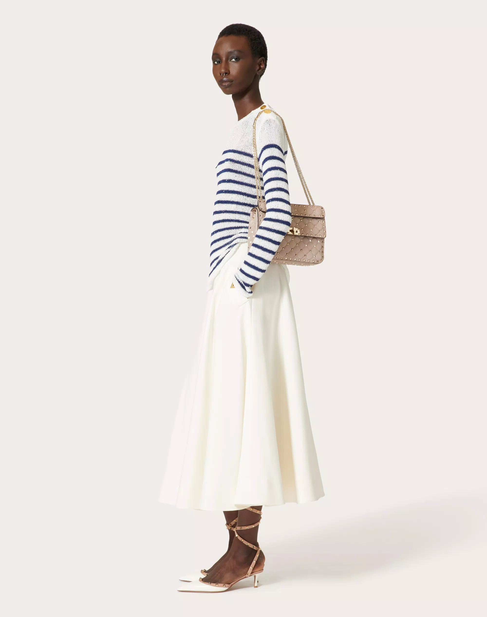 MEDIUM NAPPA ROCKSTUD SPIKE BAG